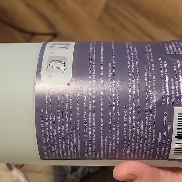 Tommie tippee closer to nature travel bottle and food warmer - Picture 6 of 6